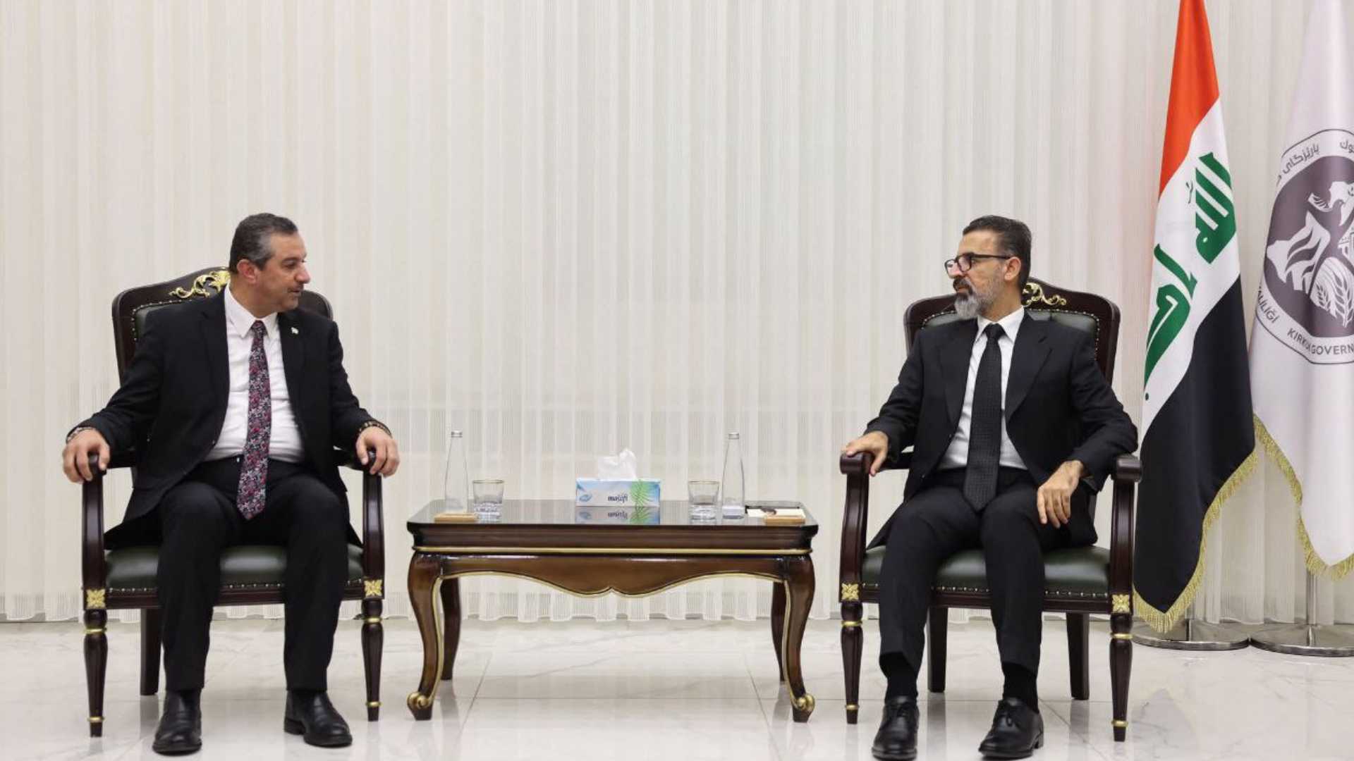 محافظ كركوك يستقبل محافظ السليمانية ووفدا ثقافيا